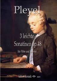 Pleyel- 3 Easy Sonatinas Op 48 for Flute and Piano