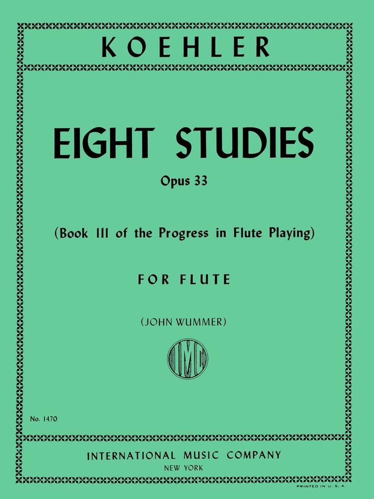 Köhler- 15 Easy Studies For Flute Op. 33 (IMC)