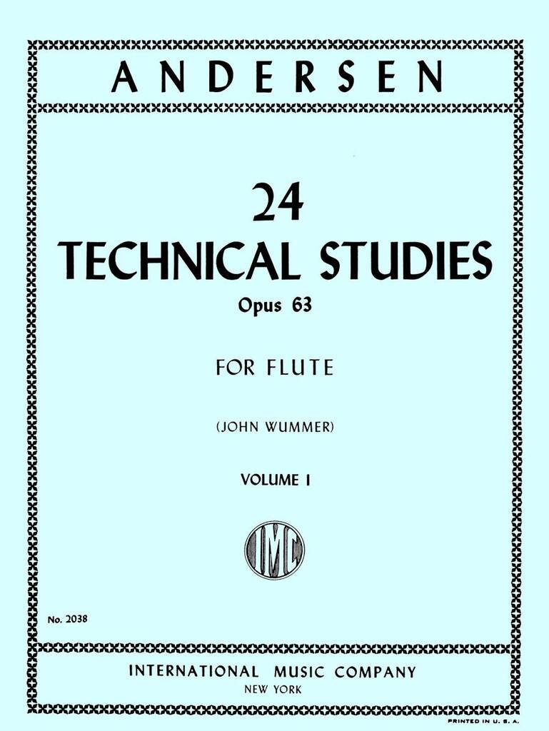 Andersen- 24 Technical Studies for Flute Op. 63 (IMC)
