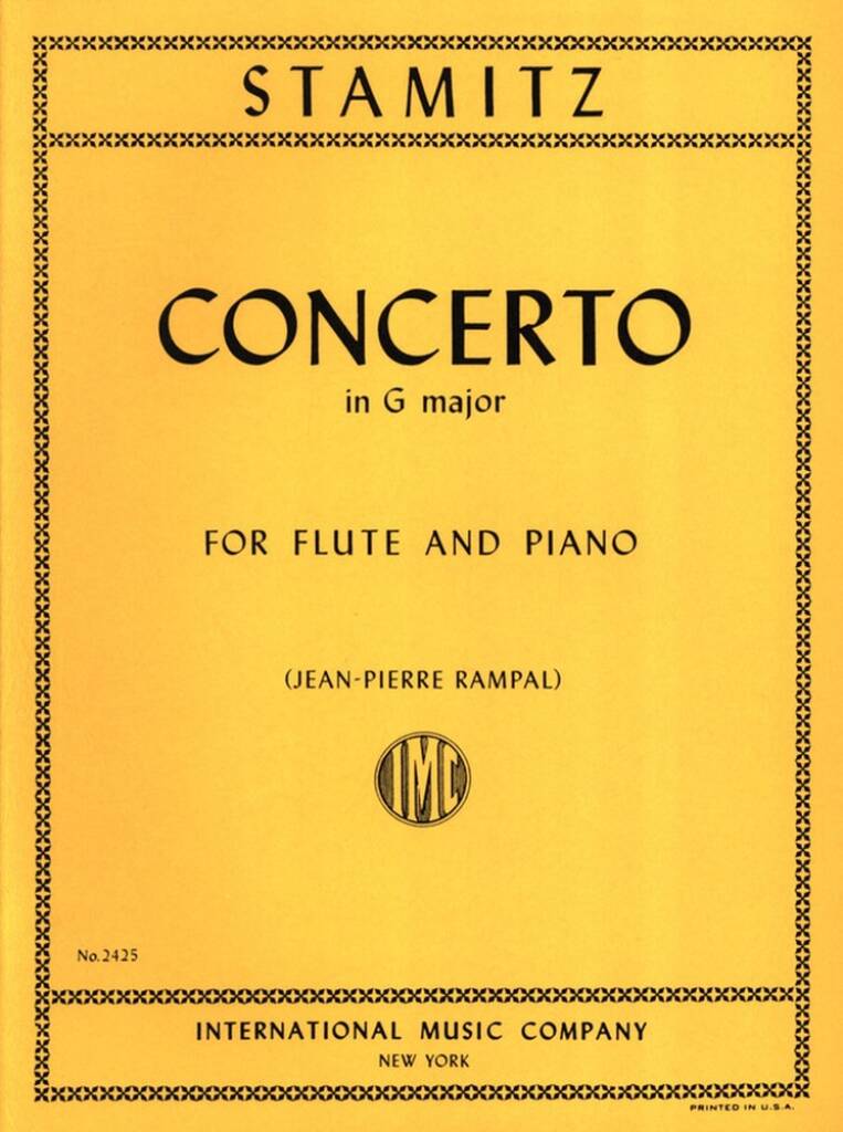 Stamitz- Concerto in G Major Op. 29 (IMC)