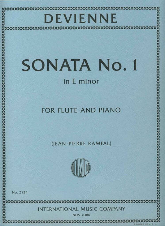 Devienne- Sonata in E Minor Opus 58 Flute and Piano
