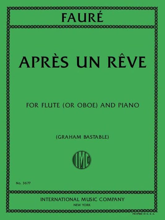 Faure- Après un Reve for Flute and Piano