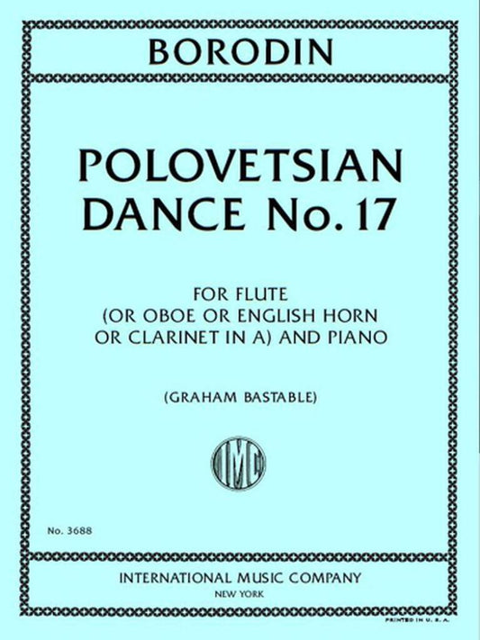 Borodin- Polovetsian Dance No. 17 for Flute and Piano