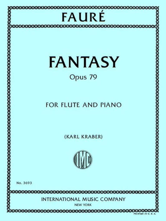 Faure- Fantasy Opus 79 for Flute and Piano (IMC)