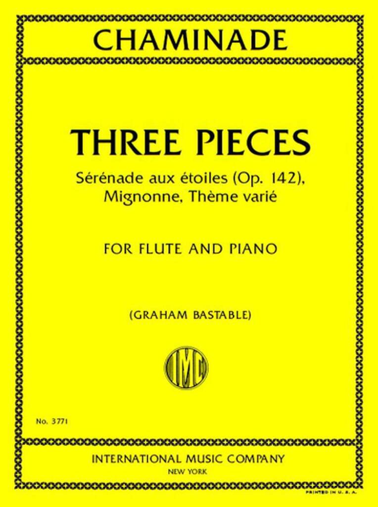 Chaminade- Three Pieces for Flute and Piano