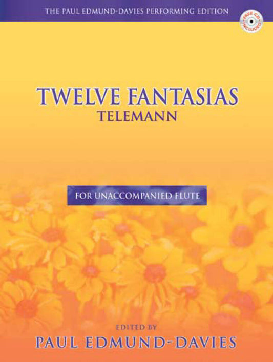 Telemann- Fantasias for Unaccompanied Flute (Edmund-Davies)