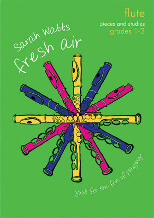 Watts- Fresh Air: Pieces and Studies (Grades 1-3) for Flute and Piano