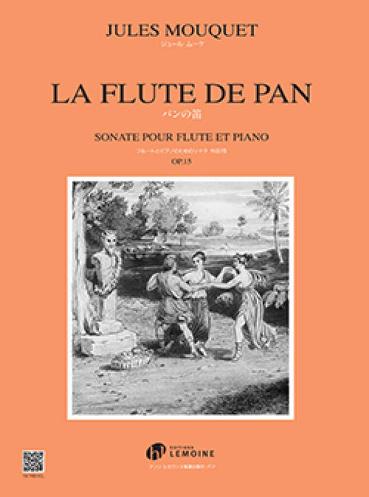 Mouquet- La Flute De Pan Op.15 for Flute and Piano (Lemoine)