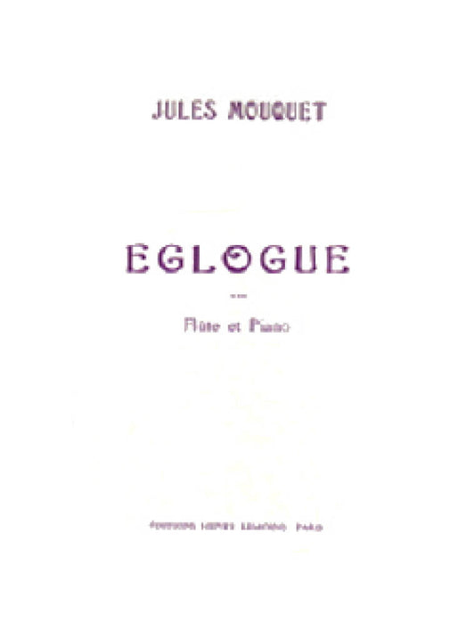 Mouquet- Eglogue Op.29 for Flute and Piano