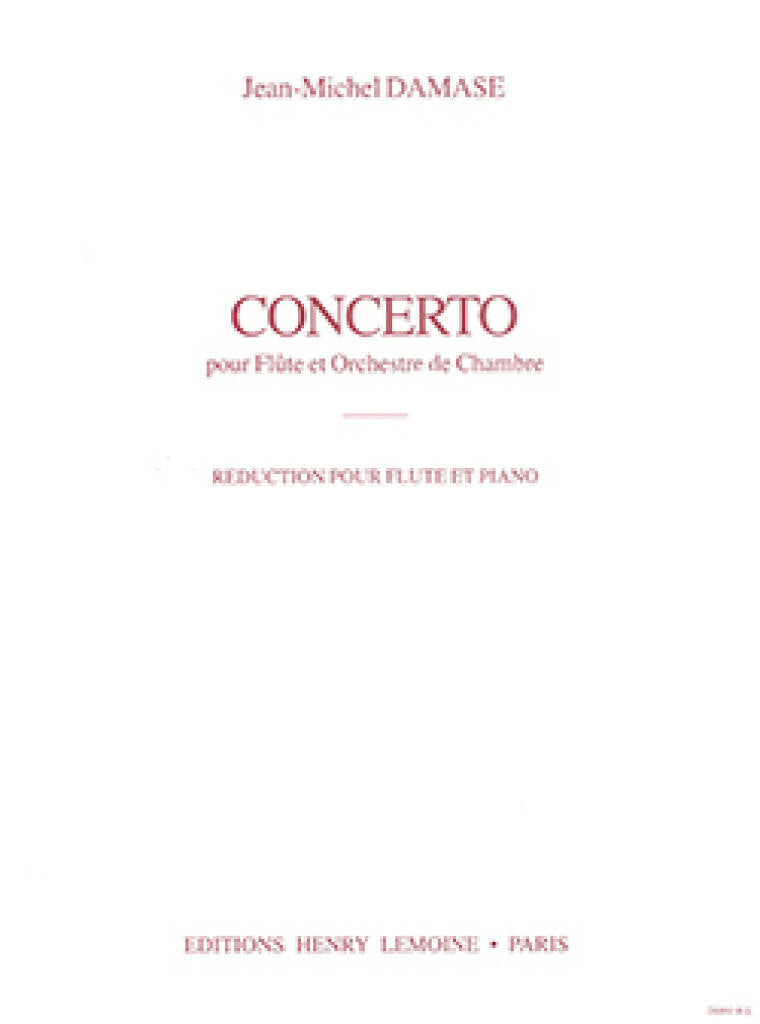 Damase- Concerto for Flute and Piano