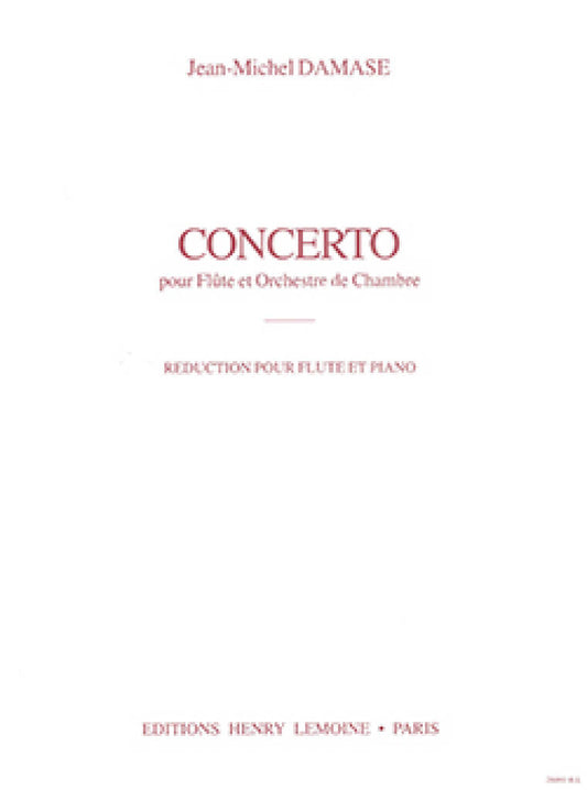 Damase- Concerto for Flute and Piano