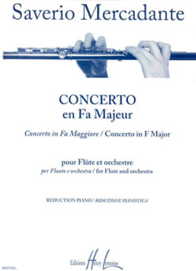 Mercadante- Concerto in F major for Flute and Piano