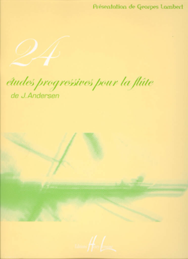 Andersen- 24 Etudes progressives for Flute (Lemoine)