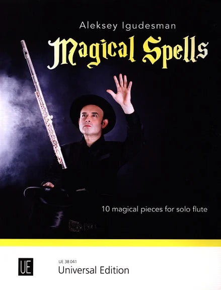 Magical Spells by Aleksey Igudesman with a picture of a wizard on dark blue background