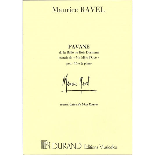 Ravel- Pavane de la Belle au Bois Dormant for Flute and Piano