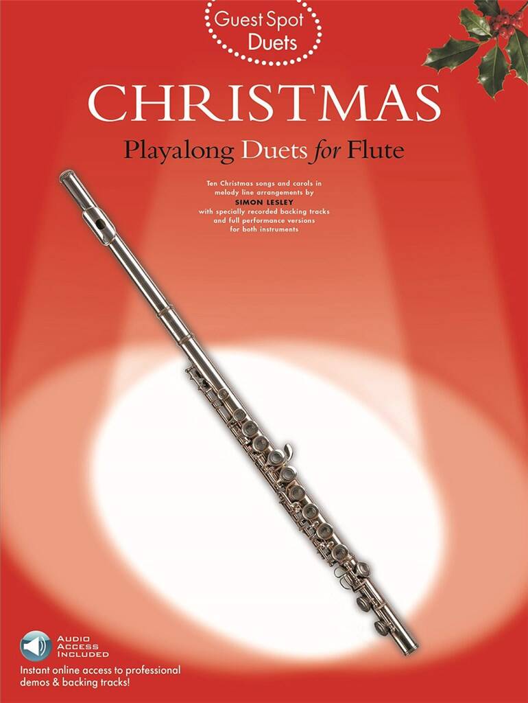 Guest Spot Christmas Playalong Duets for Flute
