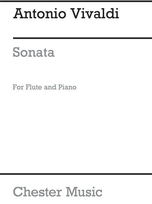Vivaldi- Sonata in C for Flute and Piano (Chester Music)