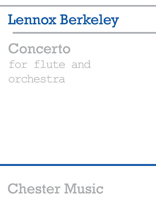 Berkeley Concerto for Flute and Piano