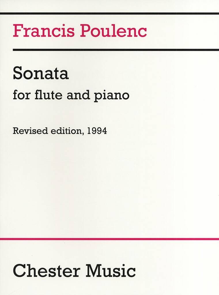 Poulenc- Sonata for Flute and Piano