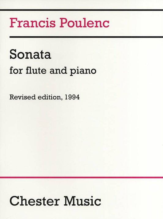 Poulenc- Sonata for Flute and Piano