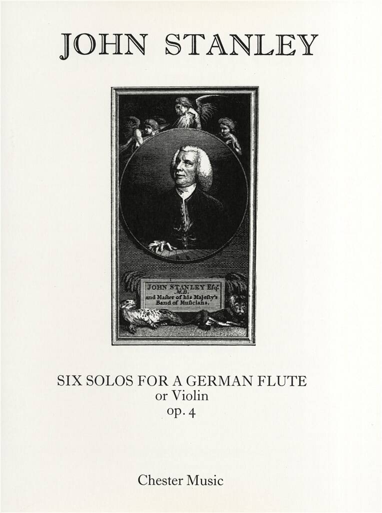 Stanley- Six Solos for a German Flute or Violin Op 4