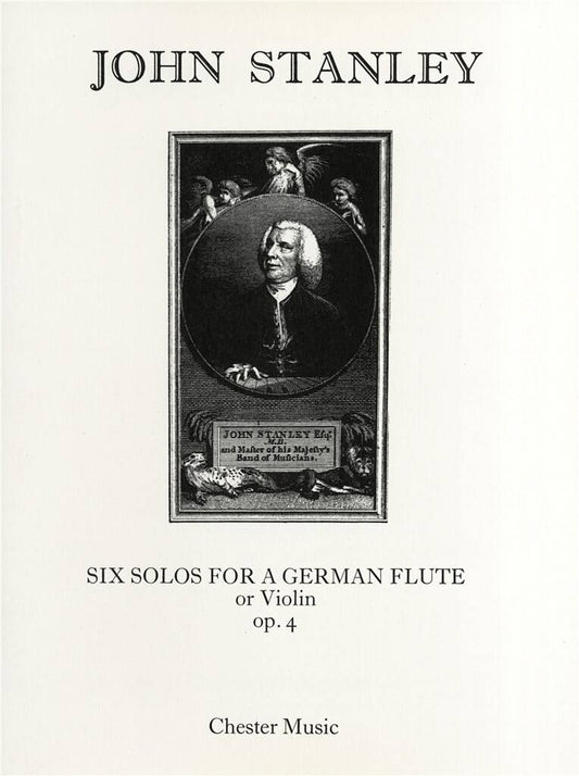 Stanley- Six Solos for a German Flute or Violin Op 4