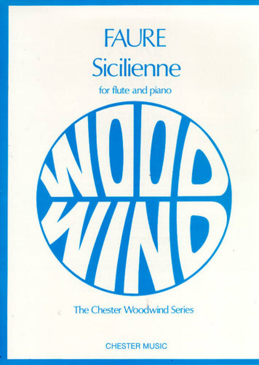 Faure- Sicilienne for Flute and Piano