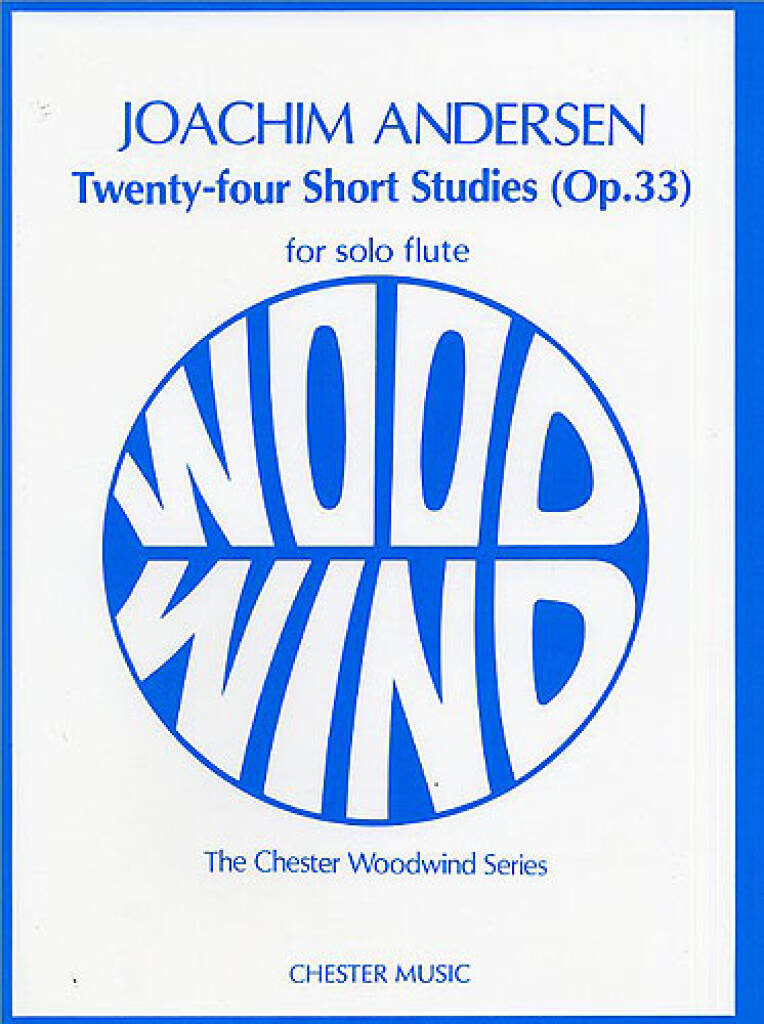 Andersen- 24 Short Studies for Flute Op. 33 (Chester)