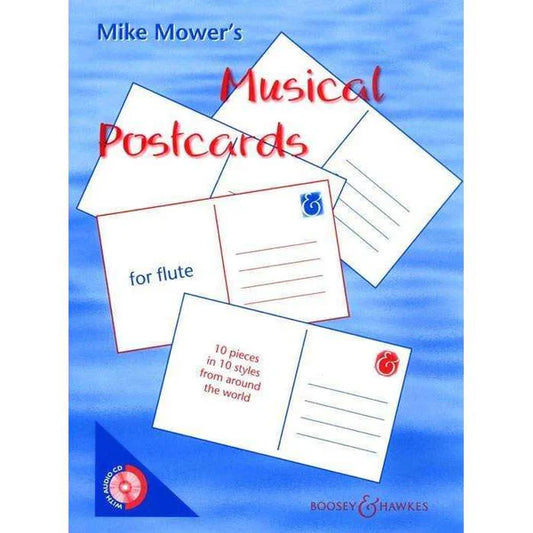 Mower- Musical Postcards for Flute and CD