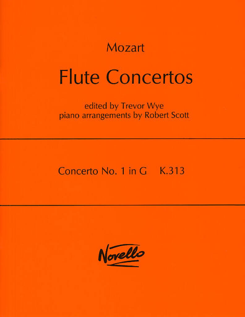 Mozart- Flute Concerto No.1 in G K.313 (Novello)