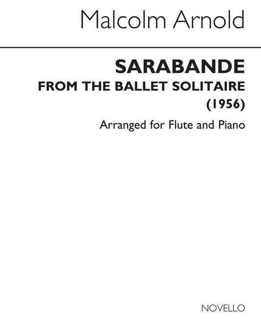 Arnold Sarabande for Flute and Piano