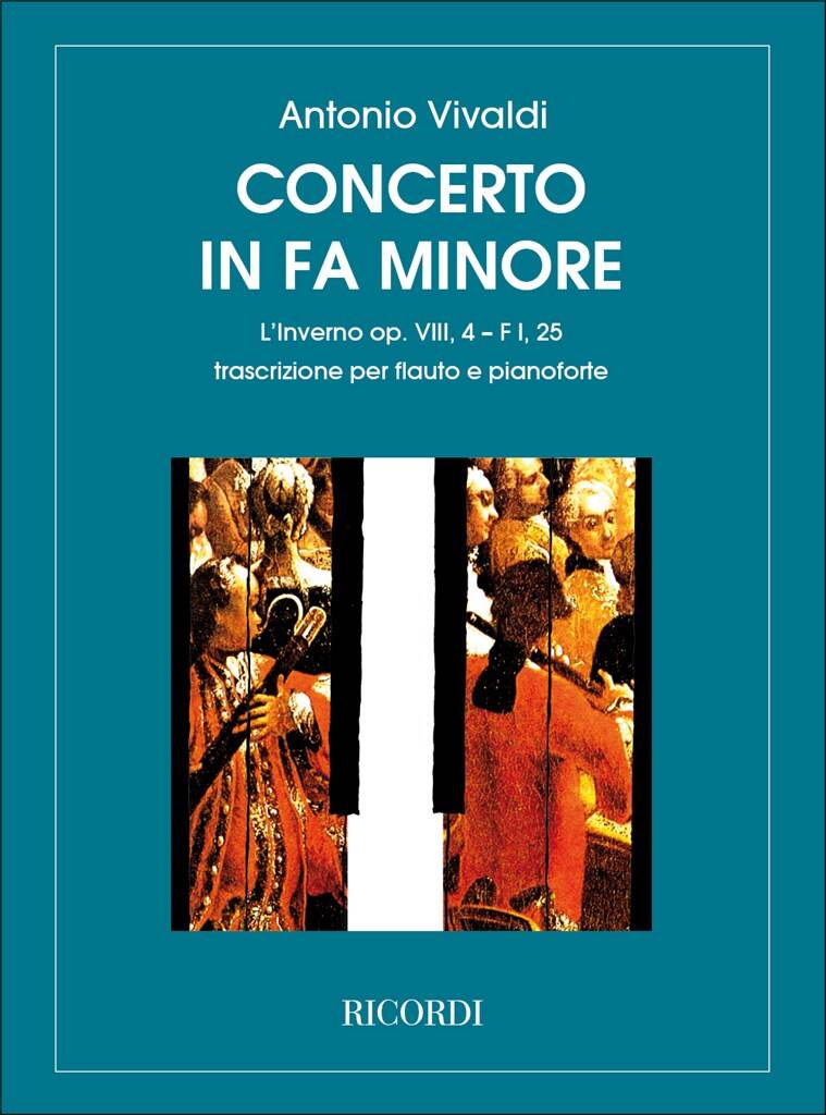 Vivaldi- Concerto in F Minor L'Inverno for Flute and Piano