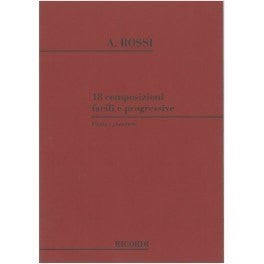 Rossi- 18 Easy and Progressive Compositions for Flute and Piano