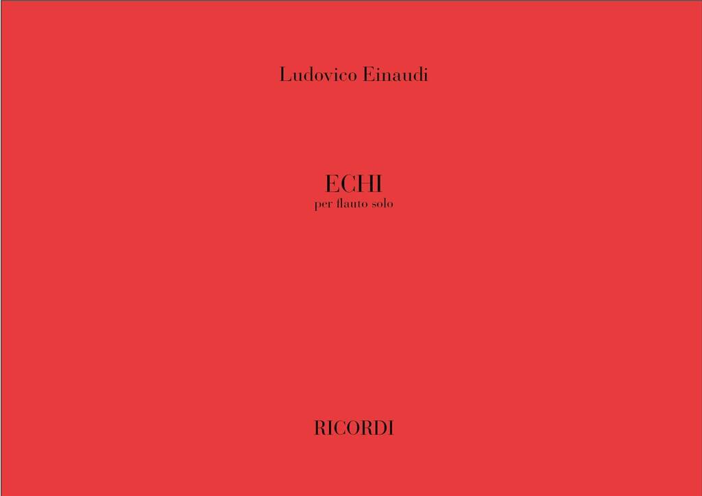 Einaudi- Echi for Solo Flute