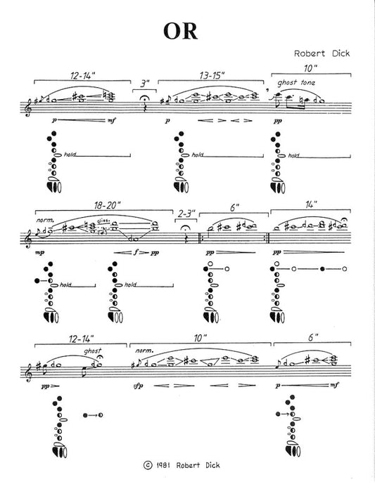 Dick- OR for Flute Alone