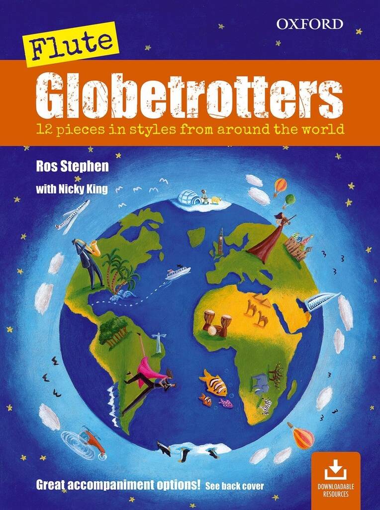 Flute Globetrotters for Flute with Playalong CD