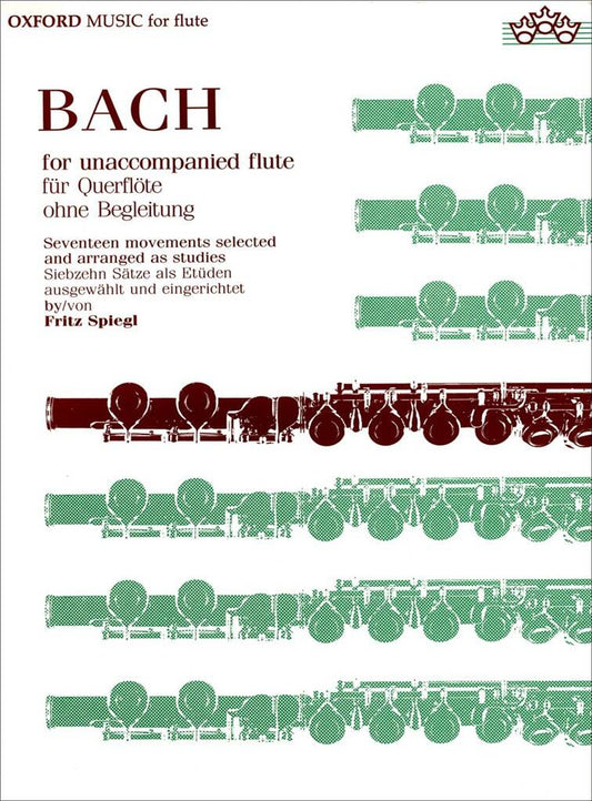 Bach For Unaccompanied Flute-OUP