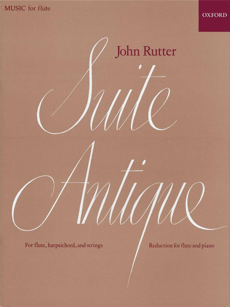 Rutter- Suite Antique for Flute and Piano
