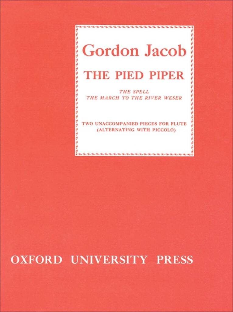 Jacob- The Pied Piper for Flute (alternating with Piccolo)