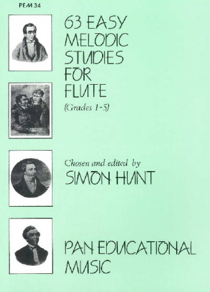 Hunt- 63 Easy Melodic Studies for Flute