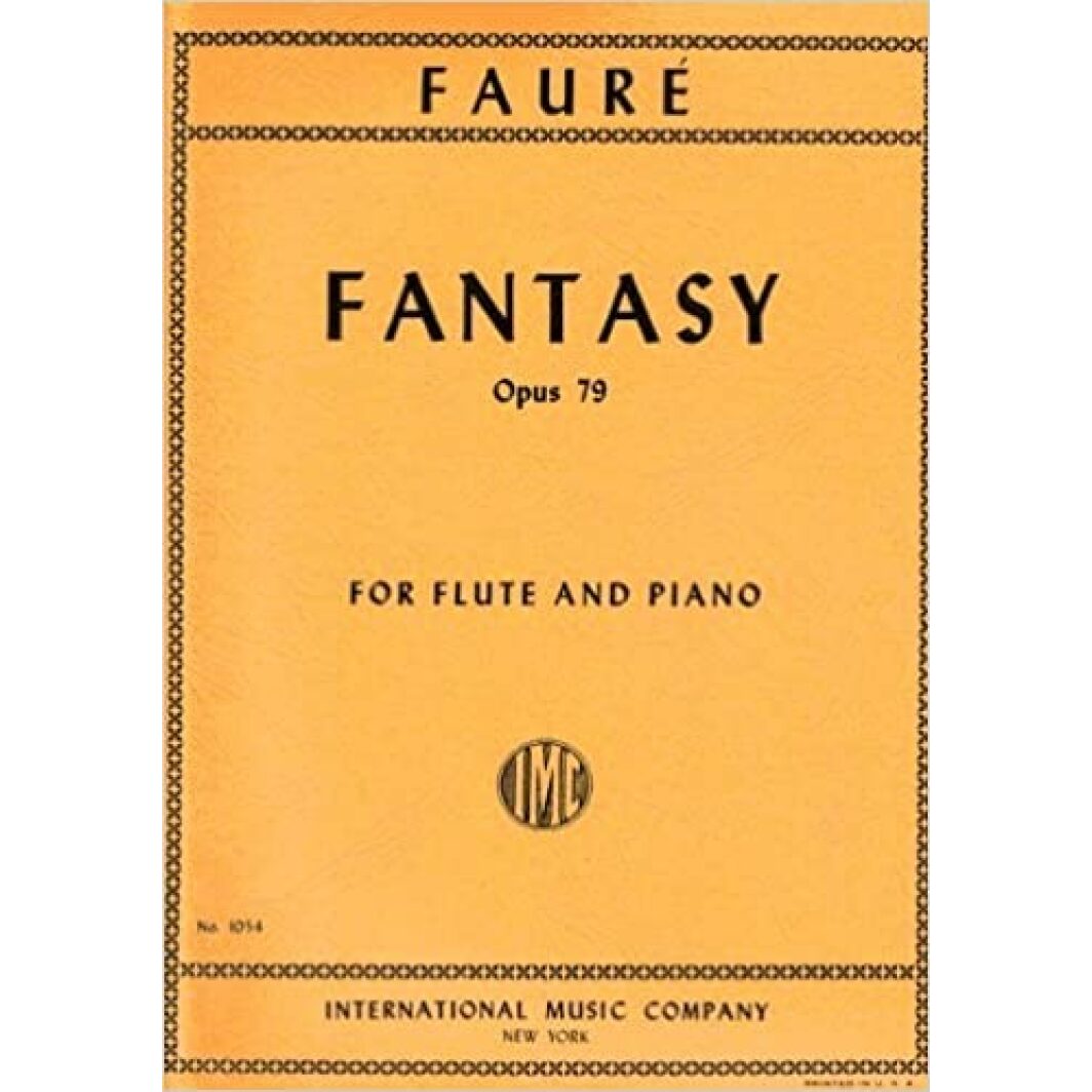 Faure- Fantasy Opus 79 for Flute and Piano (IMC)