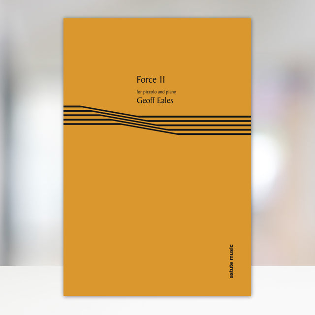 Geoff Eales for Force 11 for Piccolo and Piano