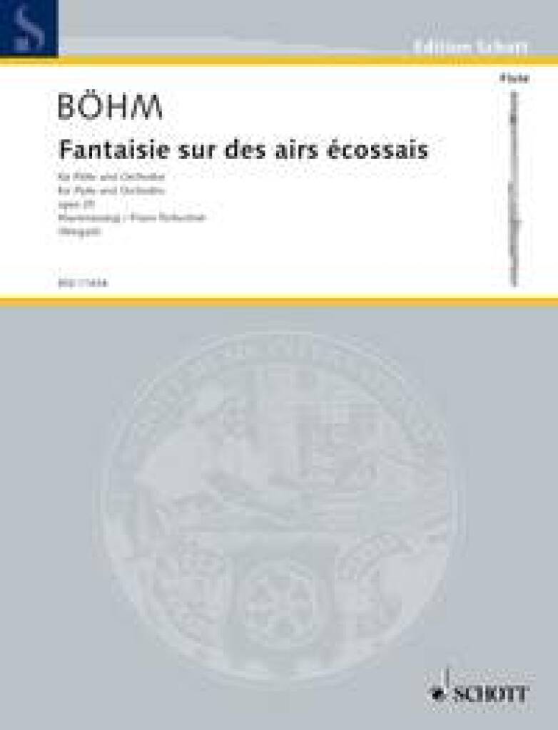 Boehm- Fantaisie Sur Des Airs Écossais for Flute and Piano (Schott)