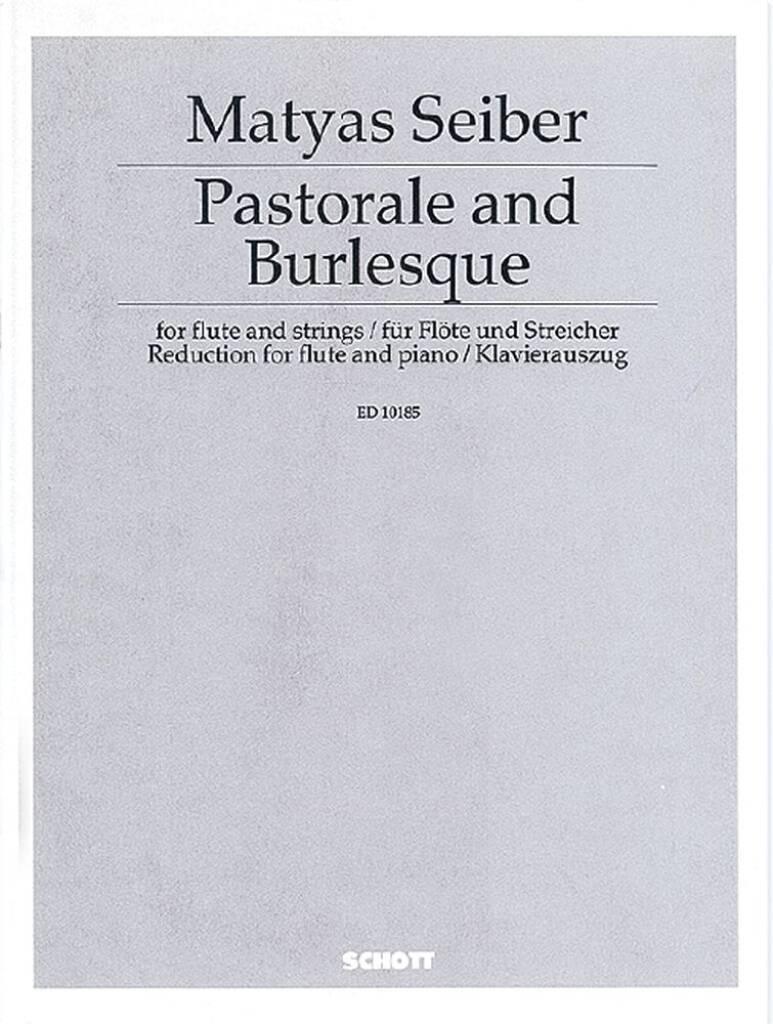 Seiber- Pastorale and Burlesque for Flute and Piano