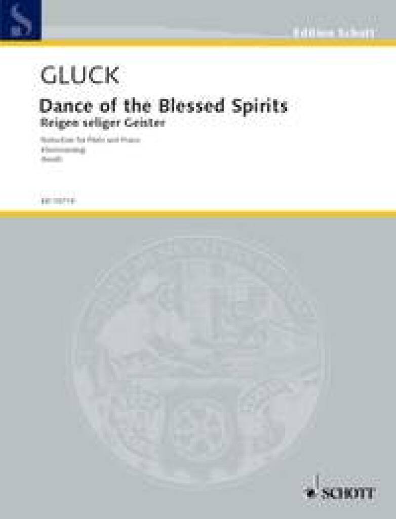 Gluck- Dance of the Blessed Spirits for Flute and Piano (Schott)