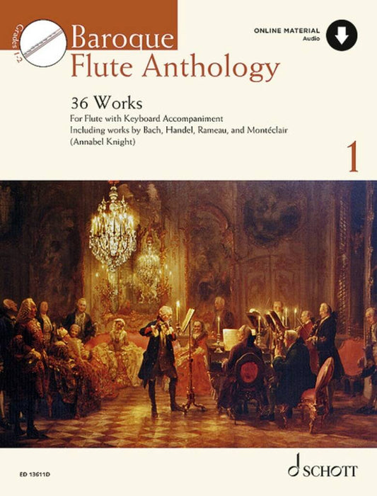 Baroque Flute Anthology with Audio Access (Vol. 1 and 2)