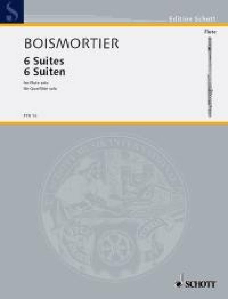 Boismortier Six Suites for Solo Flute