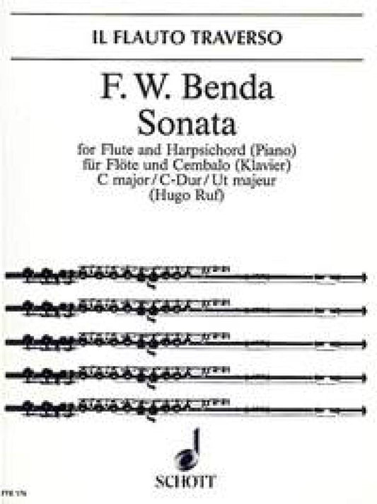 Benda Sonata in C Major-Flute and Piano