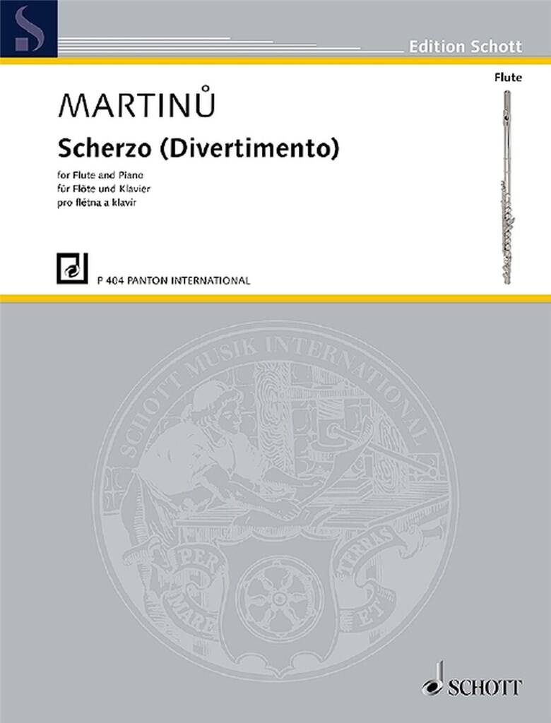 Martinu- Scherzo (Divertimento) for Flute and Piano