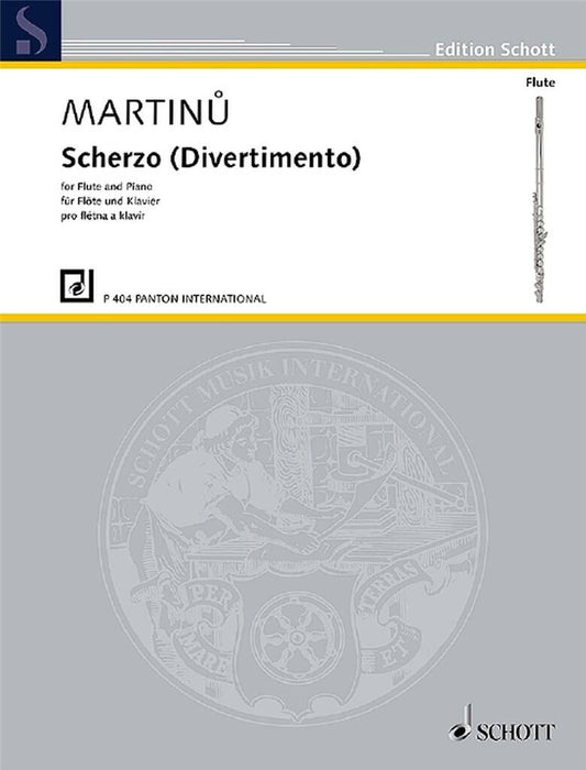 Martinu- Scherzo (Divertimento) for Flute and Piano